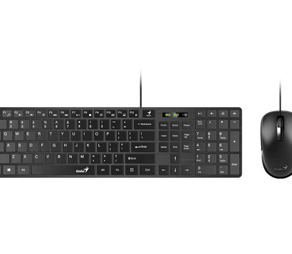 Tipkovnica Genius Slimstar C126 + miš