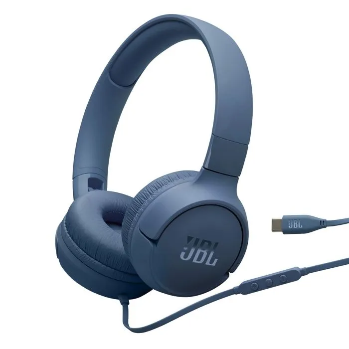 JBL Tune 520 USB-C žične slušalke, modre