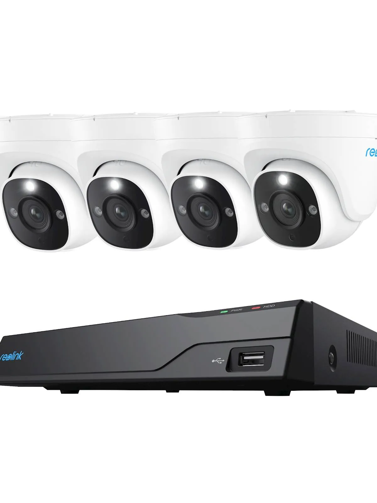 Reolink NVR snemalnik NVS8-12MD4 4k, 12MP, 8 kanalni NVR, 2TB HDD, 4x kamera POE