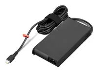 LENOVO ThinkPad Mobile Workstation 180W USB-C GaN Slim AC Adapter - EU 3Y