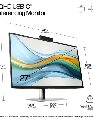 HP S5 Pro 527pm 27i QHD USB-C Conf MNTR