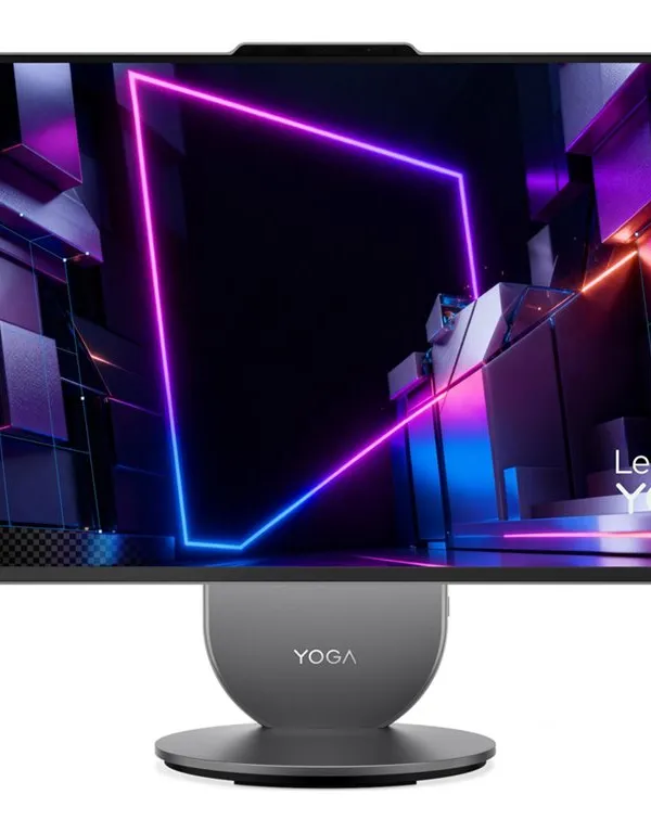 LENOVO Yoga AIO Intel Core Ultra 5 325 27inch QHD 16GB 512GB UMA W11H luna grey 2Y