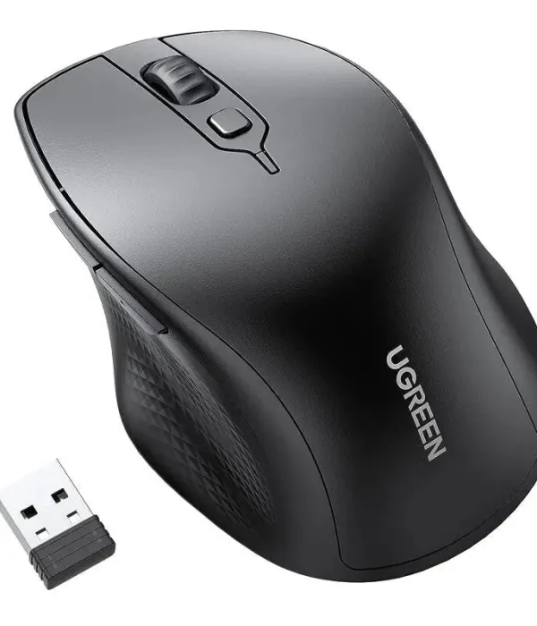 Ugreen ergonomska Dual-mode brezžična miška s stranskimi gumbi