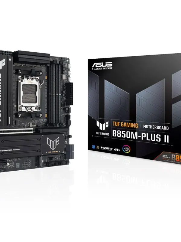 ASUS TUF GAMING B850M-PLUS II LGA1851 DDR5 mATX gaming osnovna plošča