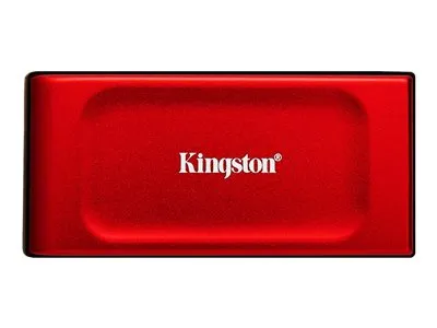 KINGSTON XS1000R 1TB SSD Pocket-Sized USB 3.2 Gen 2 External Solid State Drive Red