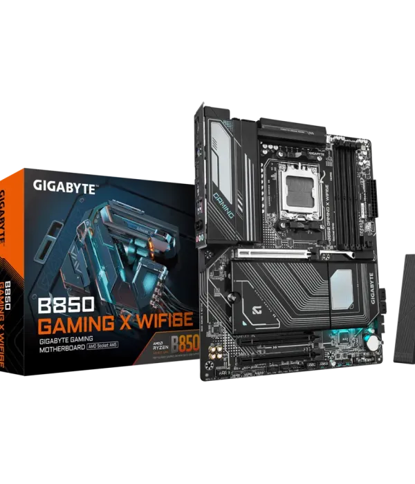 GIGABYTE B850 GAMING X WIFI6E, DDR5, SATA3, USB3.2Gen2, DP, 2.5GbE, WiFi 6E, AM5 ATX