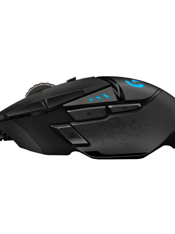 LOGITECH G502 HERO RGB USB optična gaming črna miška