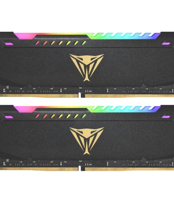 Patriot Viper Steel RGB Kit 32GB (2x16GB) DDR4-3200 DIMM PC4-25600 CL18, 1.35V