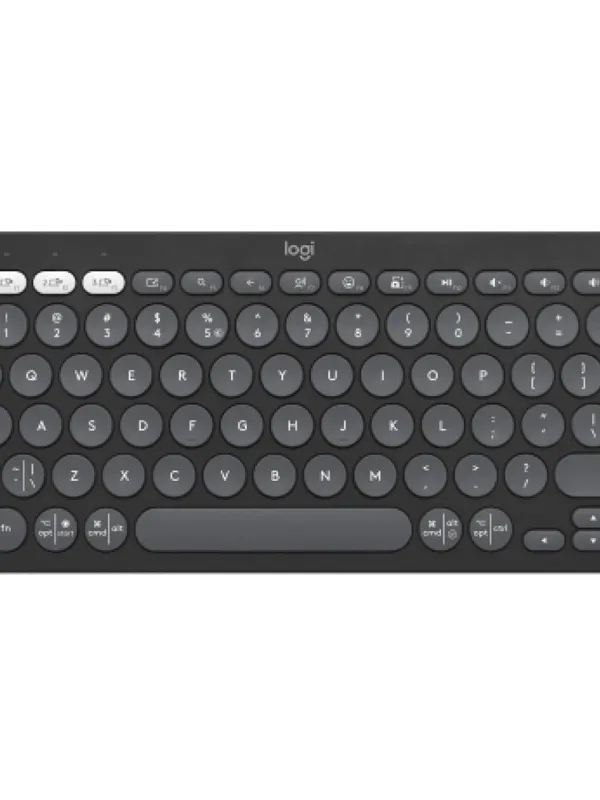 LOGITECH PEBBLE KEYS 2 K380s Bluetooth črna tipkovnica