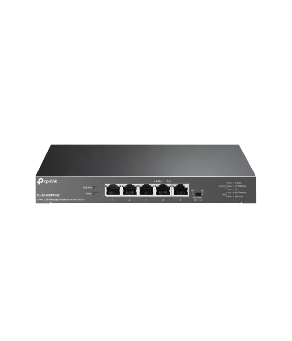 TP-LINK 5 port 2.5G mrežno stikalo / switch s 4-Port PoE++
