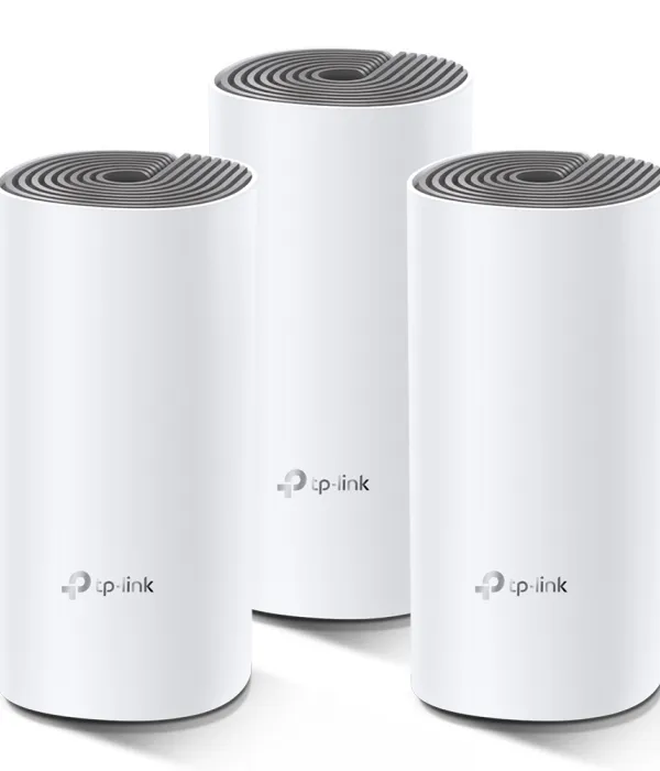 TP-LINK Deco E4 brezžičen Wi-Fi AC1200 Mesh - 3 pack
