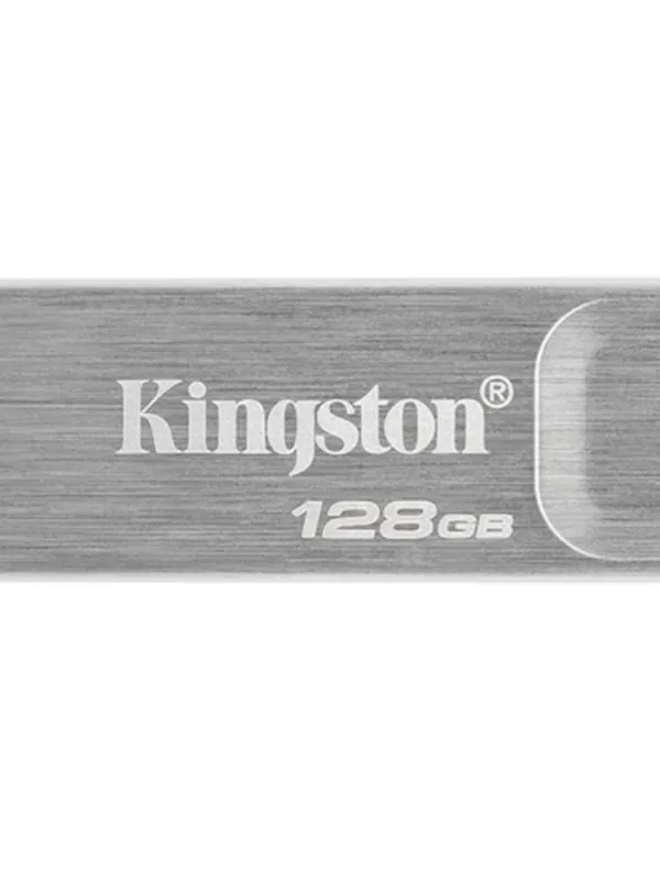 USB disk Kingston 128GB DT Kyson, 3.2 Gen1, 200/60MB/s, kovinski, brez pokrovčka