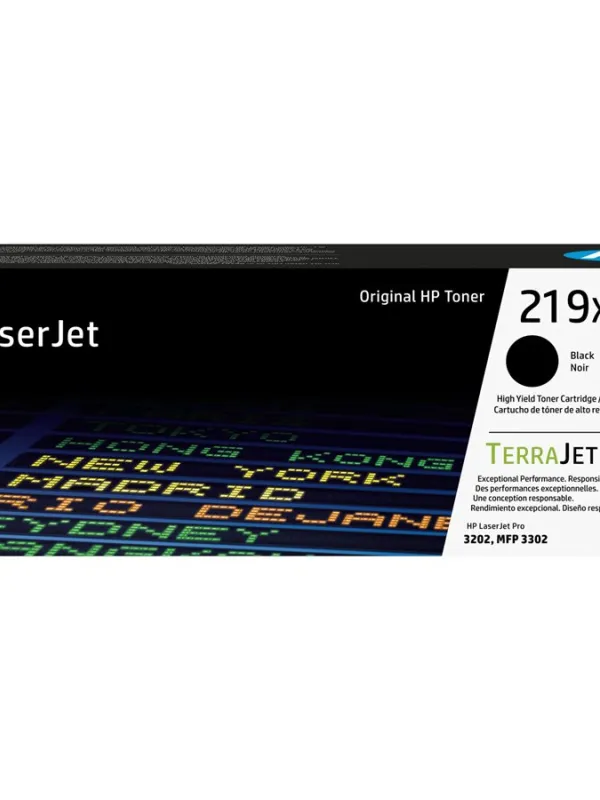 HP 219X High Yield Black Original LaserJet Toner Cartridge