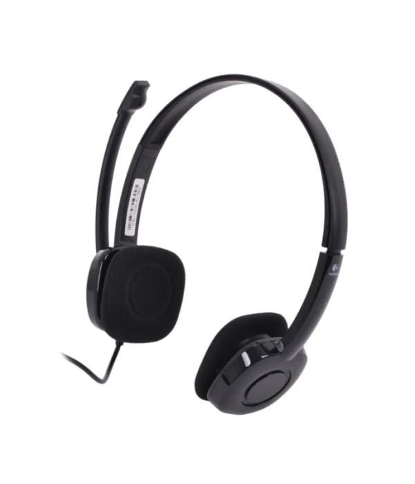 Logitech H151 slušalke stereo z mikrofonom - črne