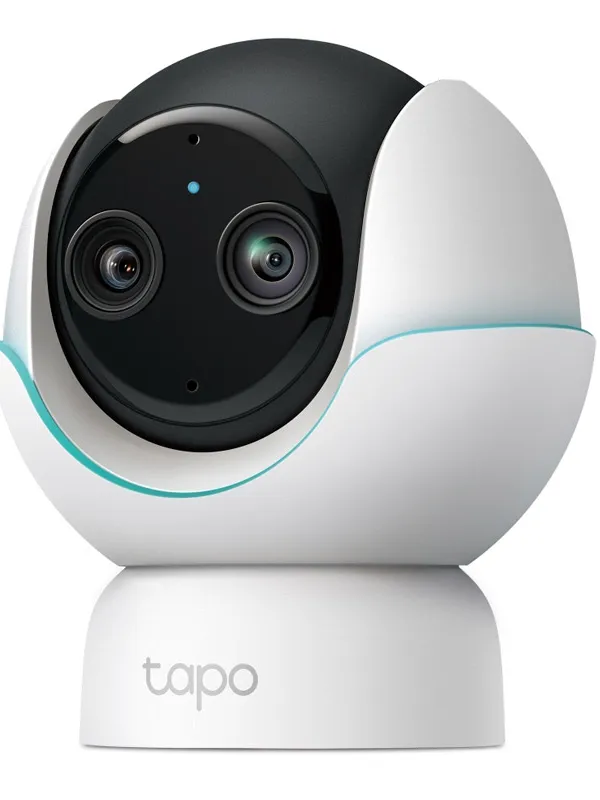 TP-LINK Tapo C840 4MP + 2MP dual QHD+FHD dvojna leča Wi-Fi Smart AI elektronska varuška bela nadzorna kamera