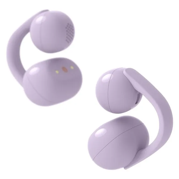 SONY LinkBuds Clip Open-Ear Headphones Lavender