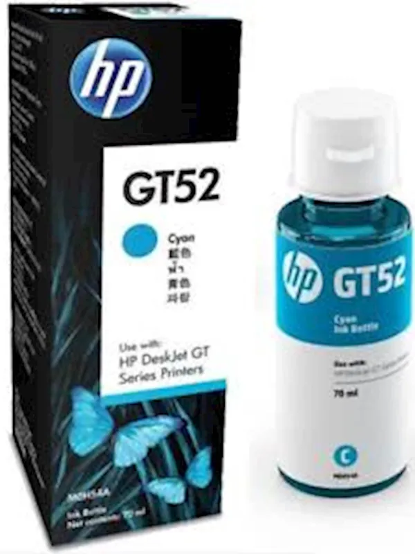 ČRNILO HP CYAN GT52 STEKLENIČKA ZA DJ GT 5810/5820/INK TANK 115/315/415/SMART TANK 500.. 8000 STRANI