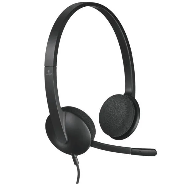 LOGITECH H340 USB z mikrofonom slušalke