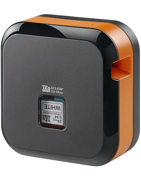 BROTHER PT-E720BT Cube professional Bluetooth labelling machine designed for building industry users labels up to 24 mm wide