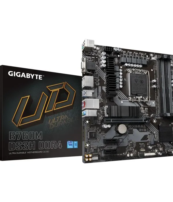 GIGABYTE B760M DS3H DDR4, DDR4, SATA3, USB3.2Gen2, DP, LGA1700 mATX