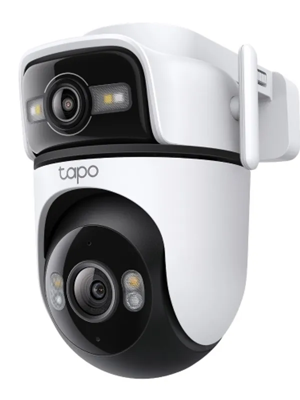 TP-LINK Tapo C545D 3MP 2K + 3MP 2K dual Pan/Tilt dvojna leča barvna zunanja nadzorna kamera