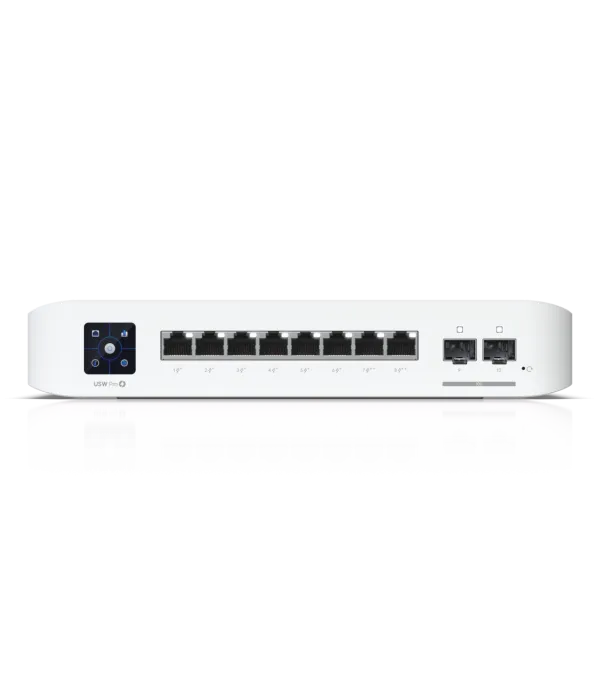 Ubiquiti mrežno 8-portno PoE stikalo USW-Pro-8-PoE