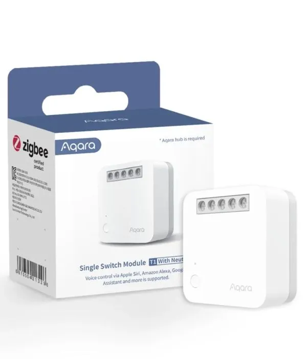 Aqara enojno relejno stikalo Zigbee SSM-U01 z nevtralnim vodnikom