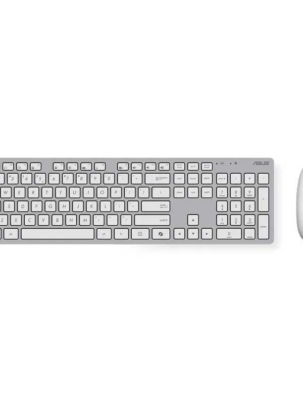 ASUS W5000 USB slovenska bela brezžična Copilot tipkovnica + miška