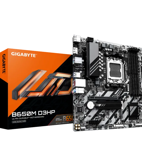 GIGABYTE B650M D3HP, DDR5, SATA3, USB3.2Gen1, DP, 2.5GbE, AM5 mATX