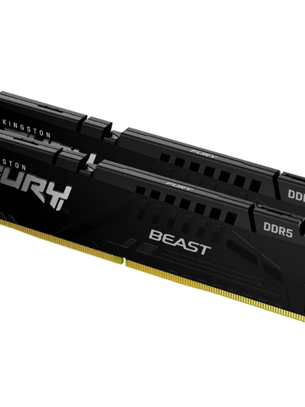 KINGSTON Fury Beast 32GB (2x16GB) 5600MT/s DDR5 CL40 XMP KF556C40BBK2-32 ram pomnilnik
