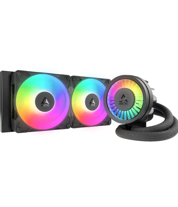 ARCTIC LIQUID FREEZER III PRO 240mm A-RGB vodno hlajenje za INTEL/AMD procesorje (črn)