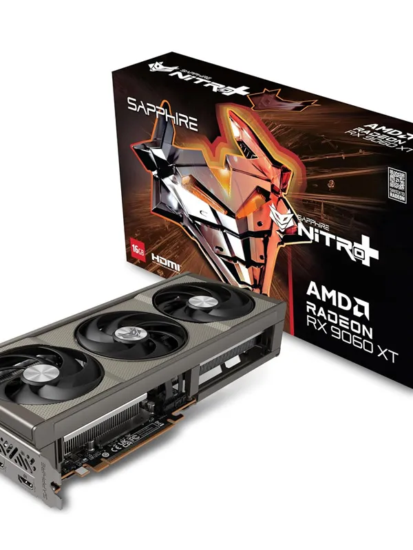 SAPPHIRE NITRO+ Gaming Radeon RX 9060 XT 16GB GDDR6 ARGB grafična kartica