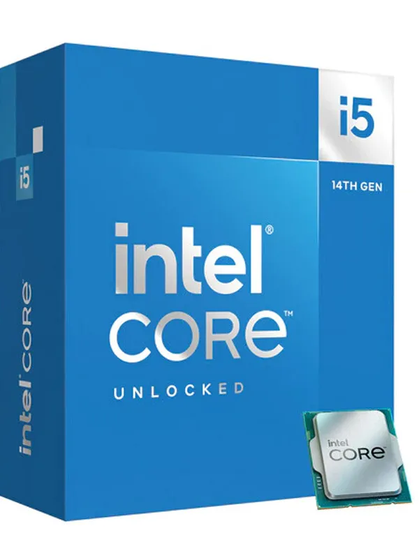 INTEL Core i5-14600KF 2,6/5,3GHz 24MB LGA1700 125W brez hladilnika BOX procesor