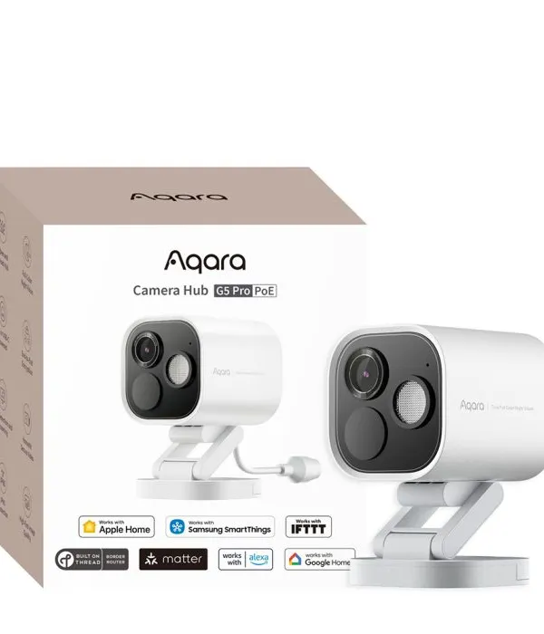 AQARA Camera Hub G5 PRO PoE, bela