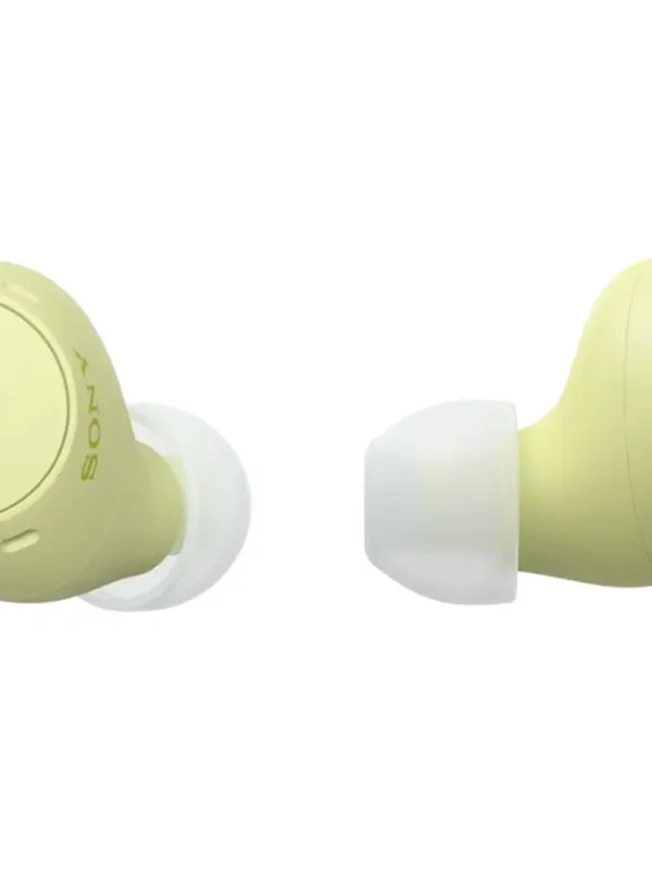 SONY WFC-510 true wireless headphones Yellow
