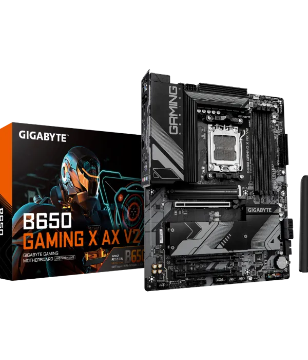 GIGABYTE B650 GAMING X AX V2, DDR5, SATA3, USB3.2Gen2x2, DP, 2.5GbE, WiFi 6E, AM5 ATX