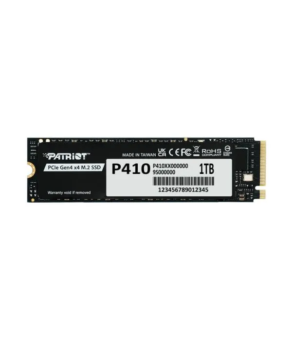Patriot P410 1TB M.2 NVMe SSD PCIe Gen 4 x4
