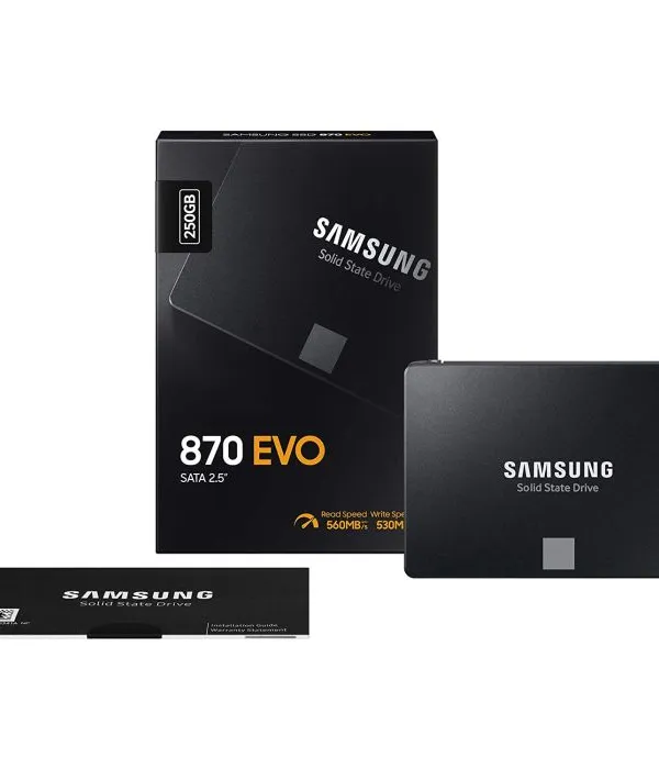 Samsung 250GB 870 EVO SSD SATA3 2.5 disk