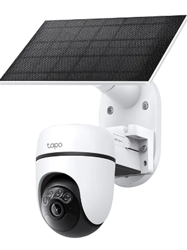 TP-LINK Tapo C610 KIT 3MP 2K WiFi zunanja brezžična baterijska solarni panel bela nadzorna kamera