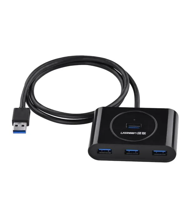Ugreen USB 3.0 4 Ports Hub črn 1m - box