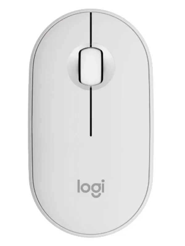 LOGITECH Pebble 2 M350S Bluetooth brezžična bela miška