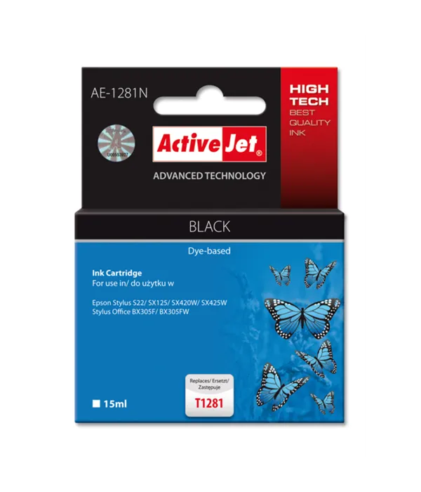 ActiveJet črno črnilo Epson T1281