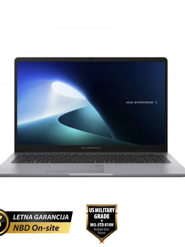 ASUS ExpertBook P1 15,6" (39,62cm) FHD Intel Core 5 210H 16GB 512GB prenosni računalnik BK P1503CVA-WB210H4C2
