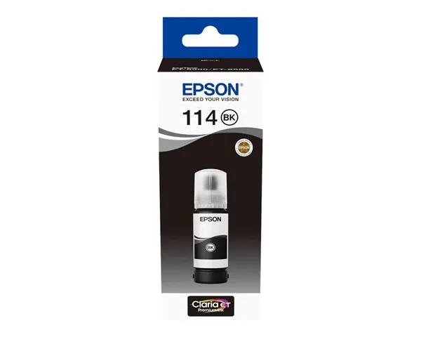 EPSON 114 EcoTank Pigment Black ink bottle