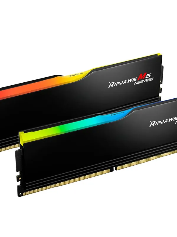 G.SKILL Ripjaws M5 Neo RGB 32GB (2x16GB) 6000MT/s DDR5 CL28 RGB F5-6000J2836G16GX2-RM5NRK ram pomnilnik
